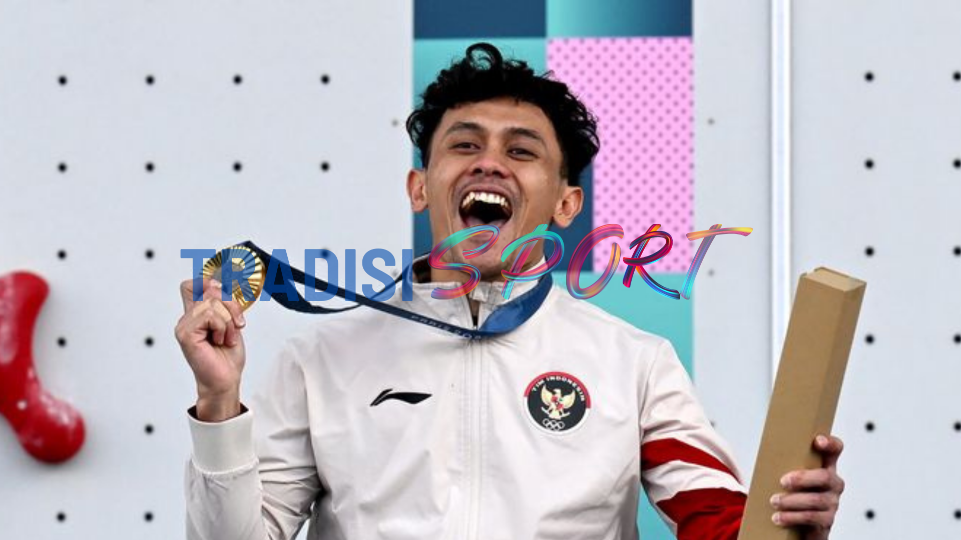 veddriq leonardo berhasil raih medali emas di olimpiade 2024