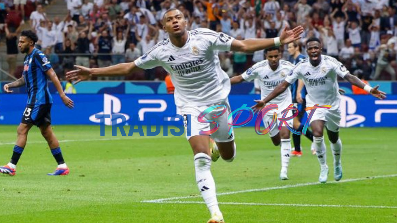 Debut dan goal pertama Kylian Mbappe Bersama Real Madrid