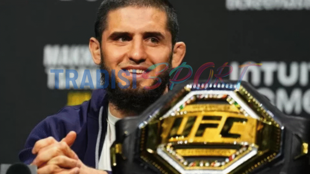 islam makhachev mau naik ke kelas welter ufc